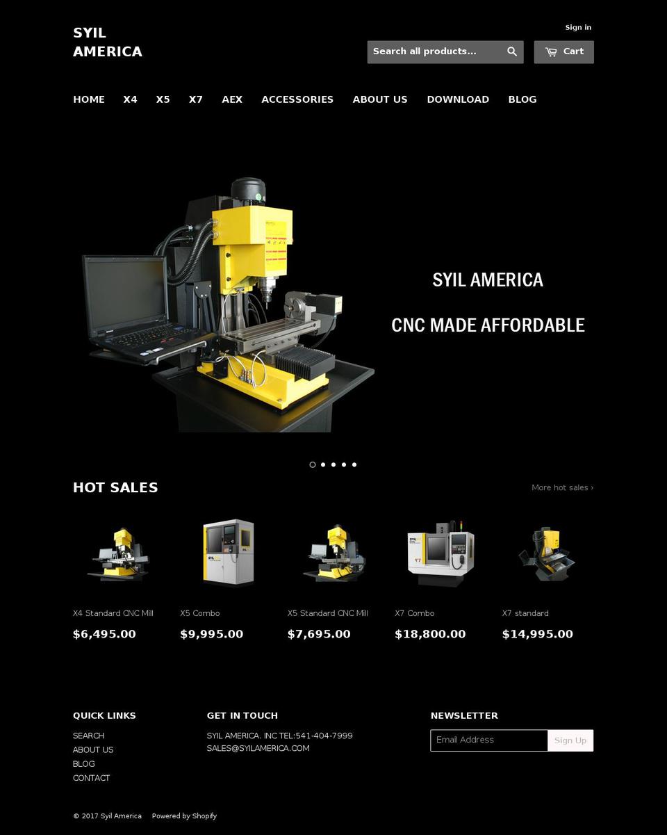 syil-usa.com shopify website screenshot