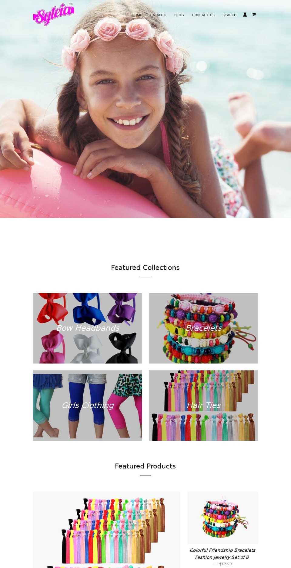 syleia.com shopify website screenshot