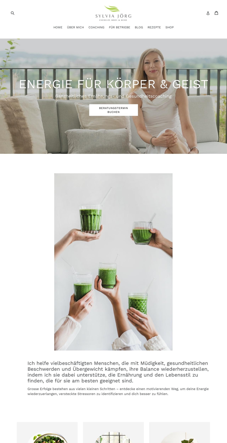 sylviajoerg.com — Shopify storefront screenshot