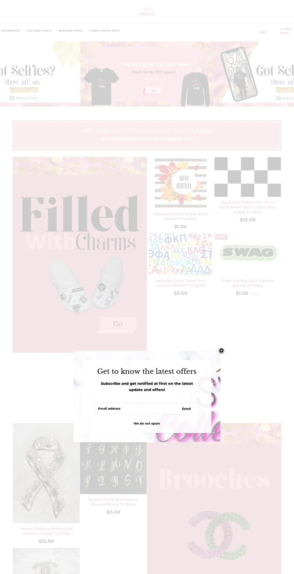 symadvanceservices.com shopify website screenshot