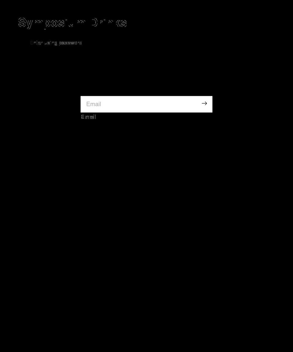 symposiumdrinks.com shopify website screenshot