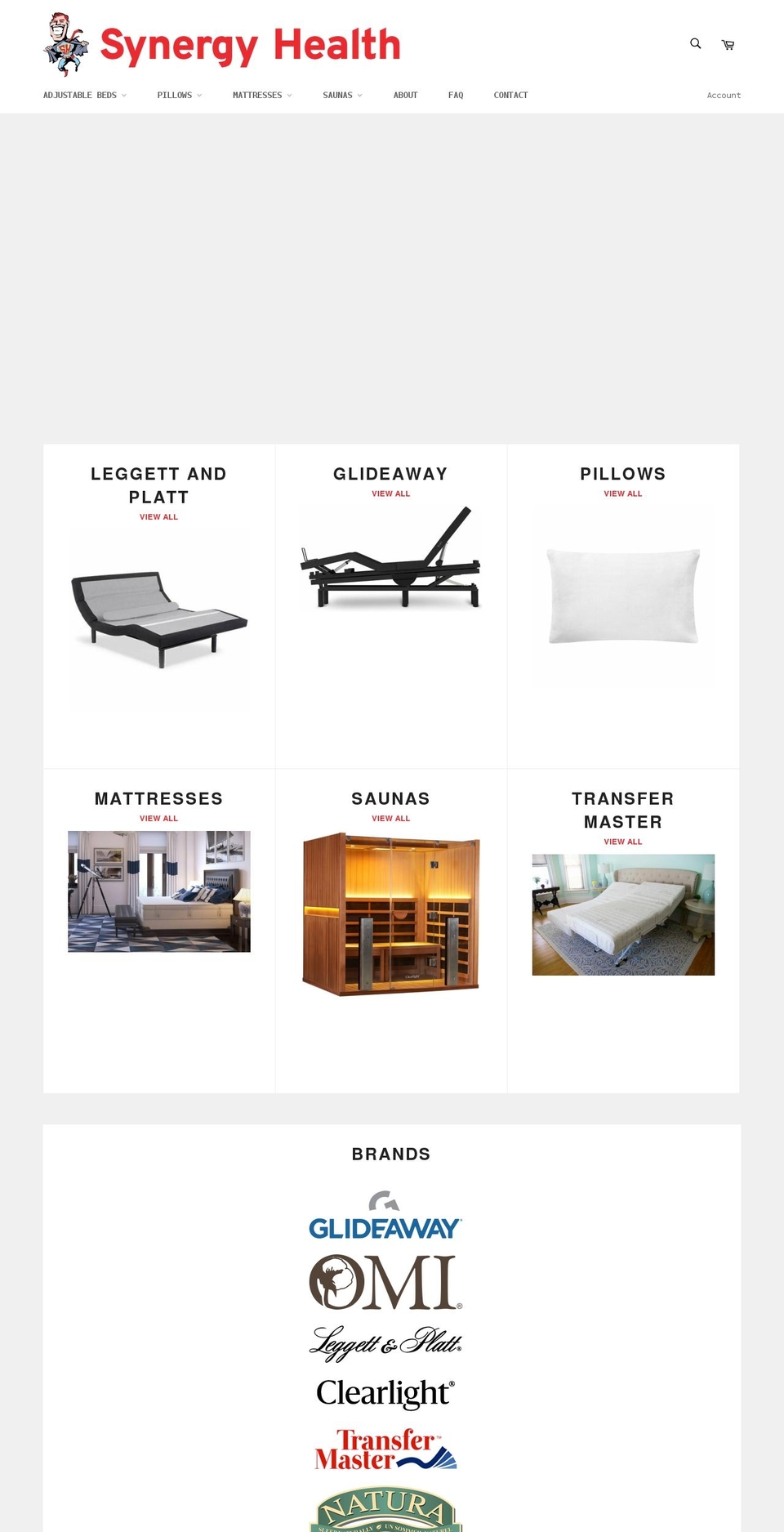 synergyhealthlive.com shopify website screenshot