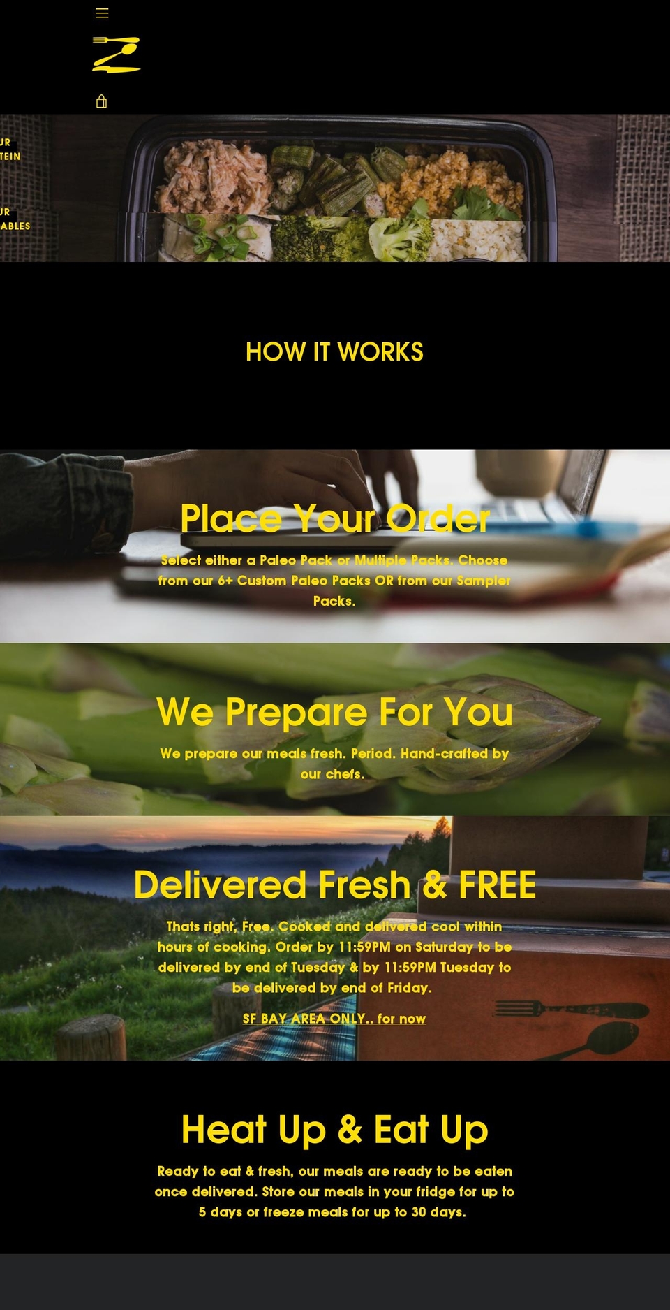 synergymealz.com — Shopify storefront screenshot