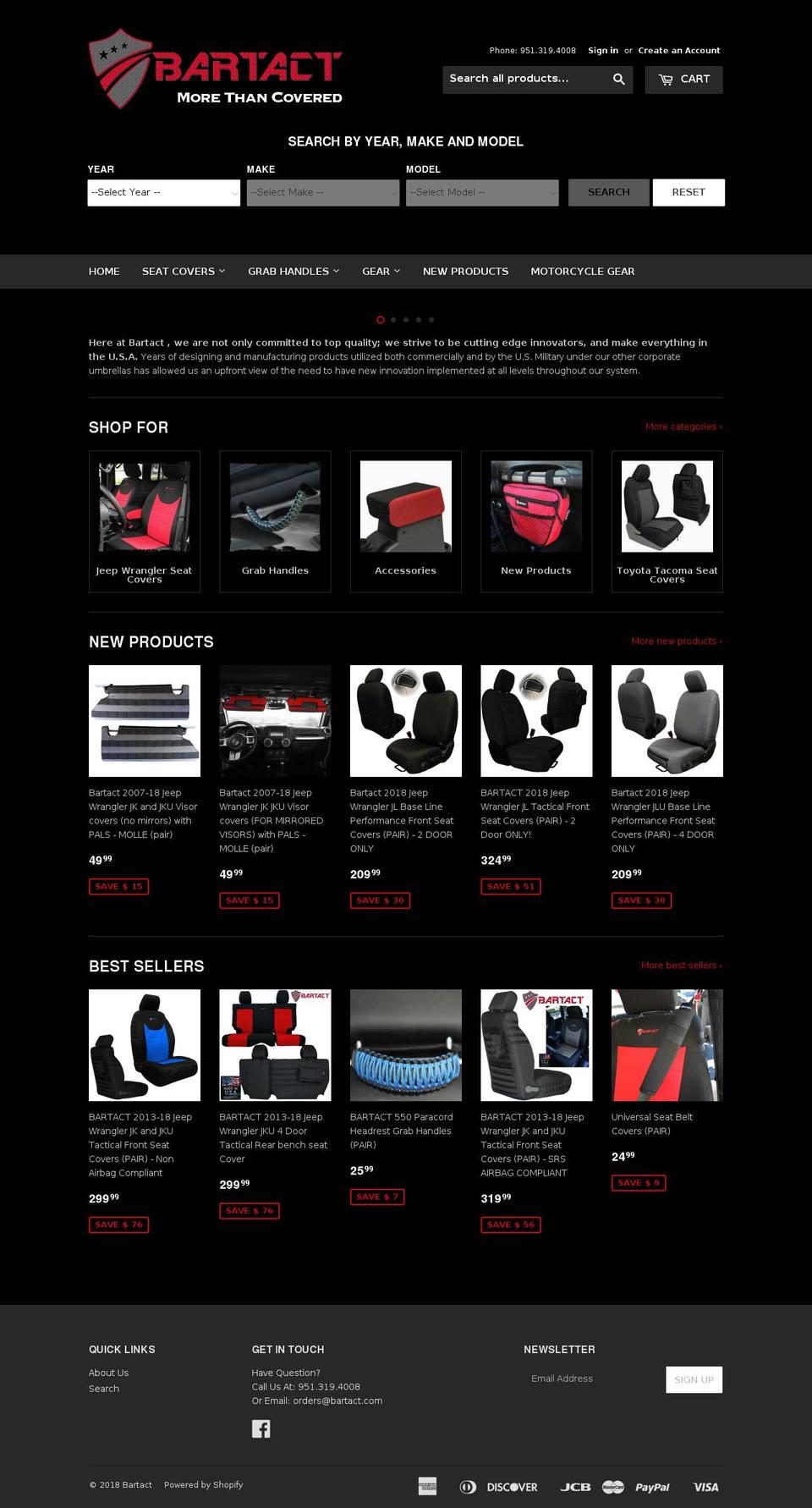 systemcovers.com — Shopify storefront screenshot