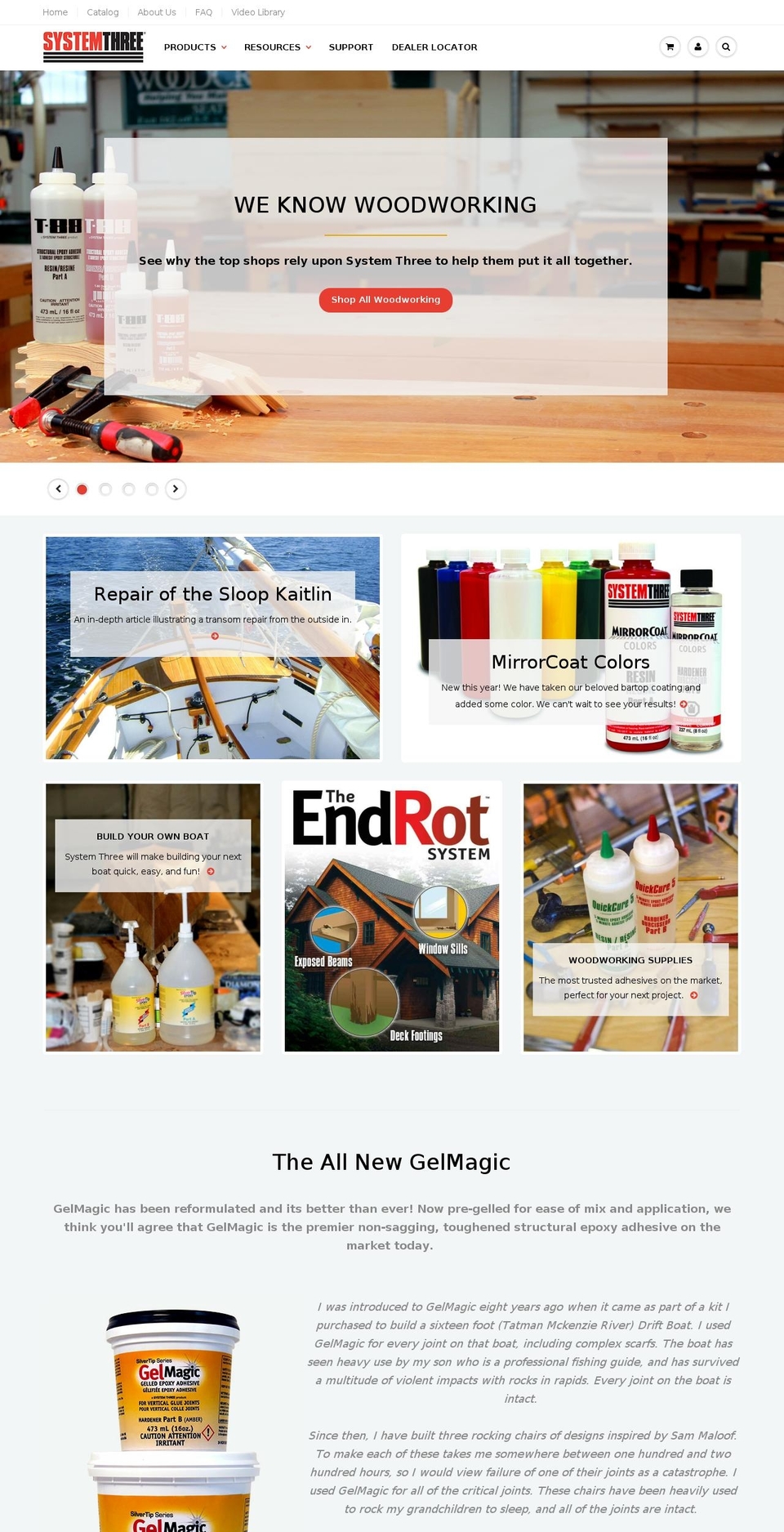 systemsthree.com shopify website screenshot