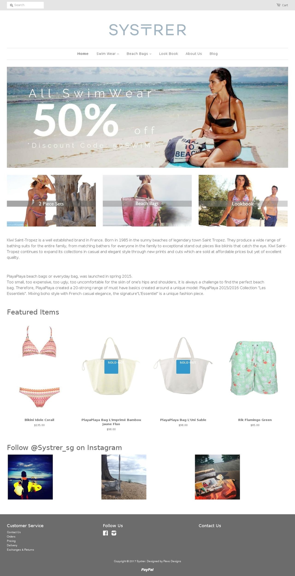 systrer.com shopify website screenshot