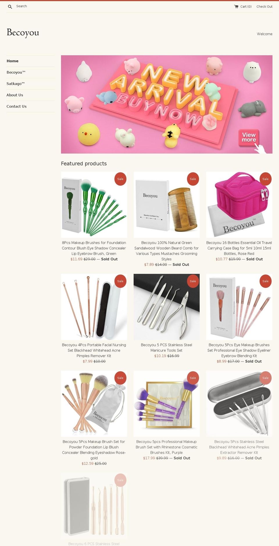 szefuns.com shopify website screenshot