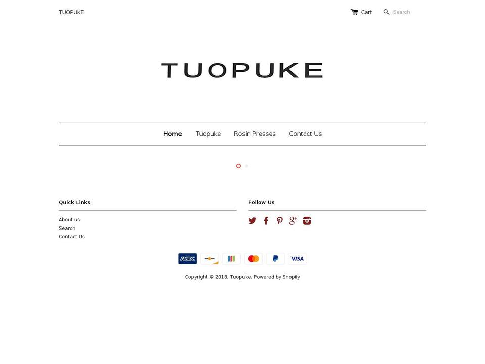 sztuopuke.com shopify website screenshot