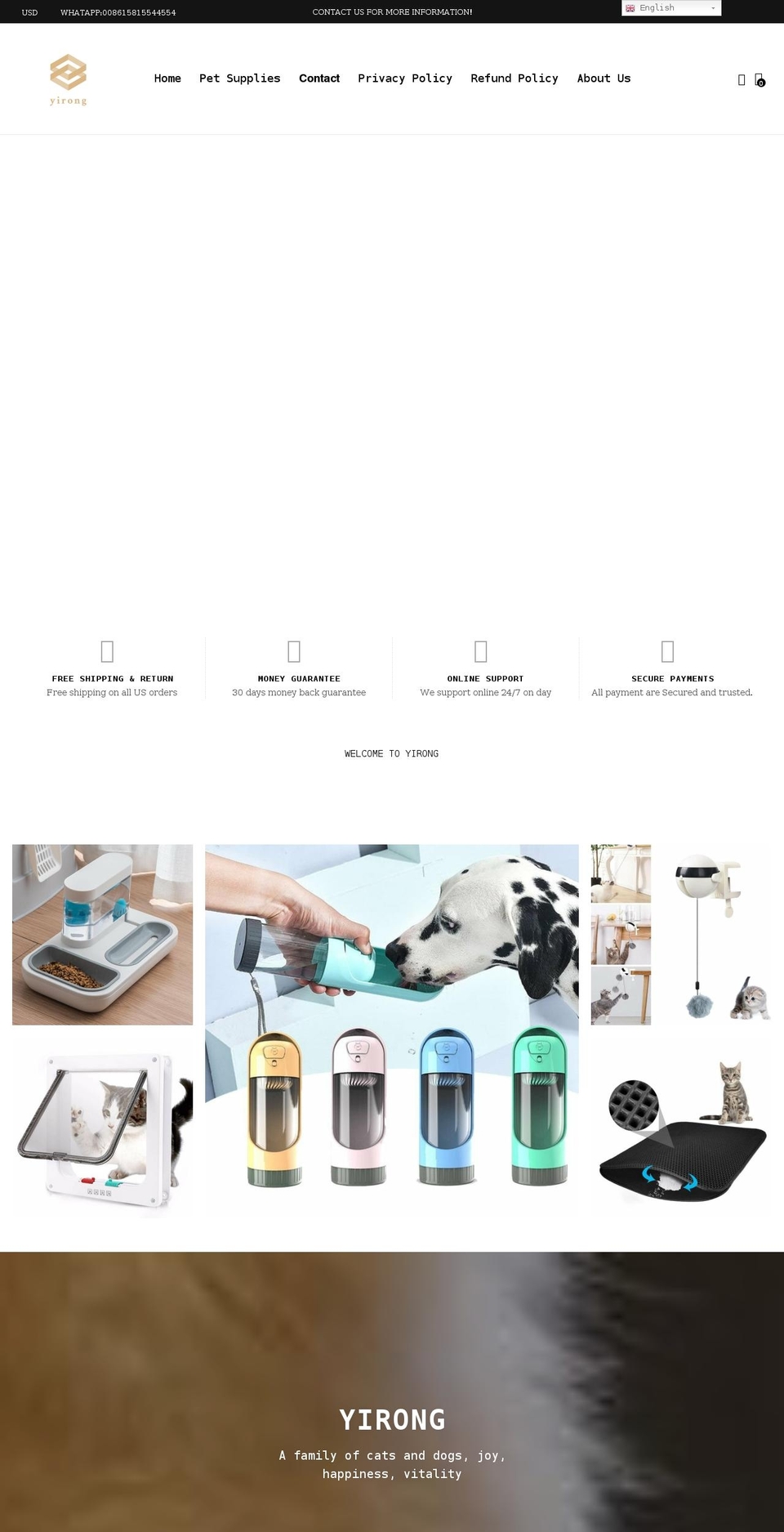 szyirongtech.com shopify website screenshot