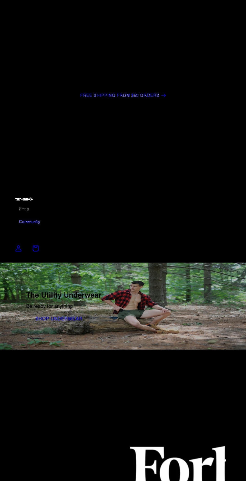 t-bo.myshopify.com shopify website screenshot