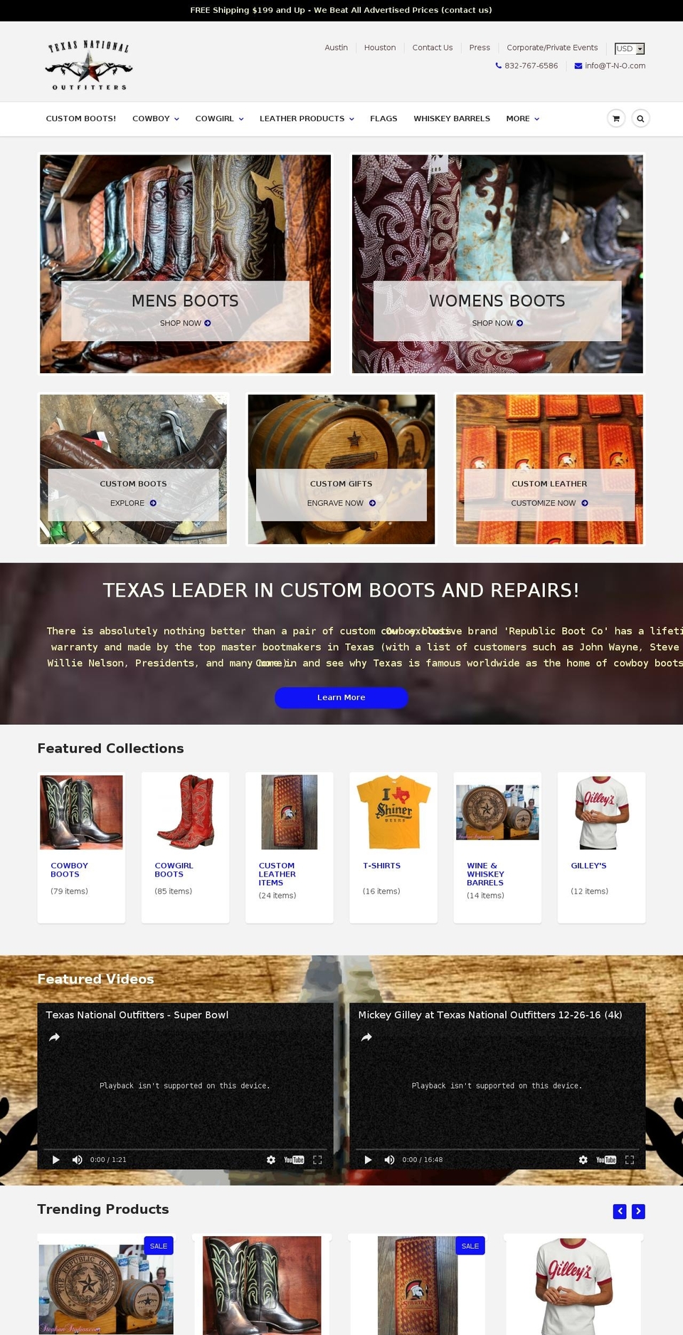 t-n-o.co shopify website screenshot