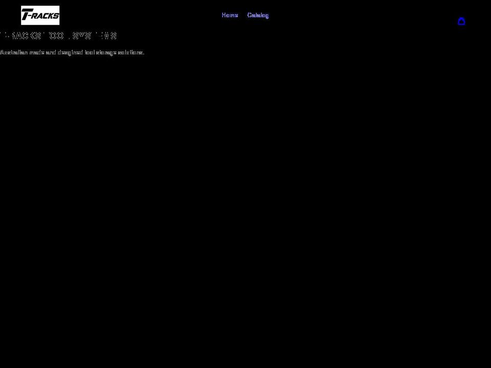 t-rackstoolsystems.com shopify website screenshot