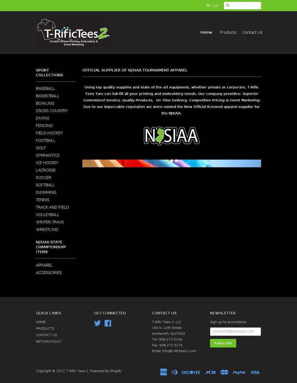t-rifictees2.com shopify website screenshot