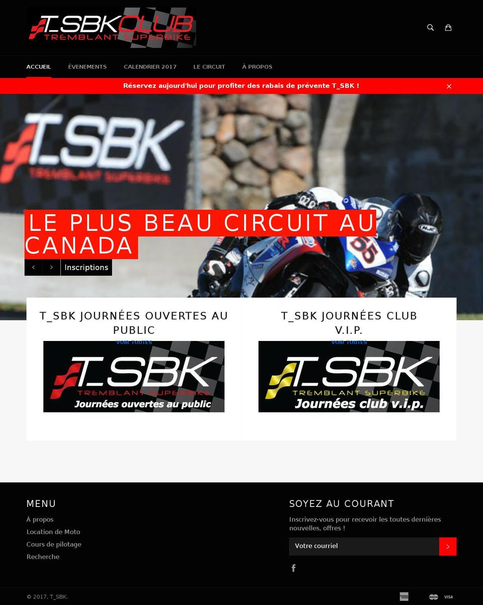 t-sbk.com shopify website screenshot