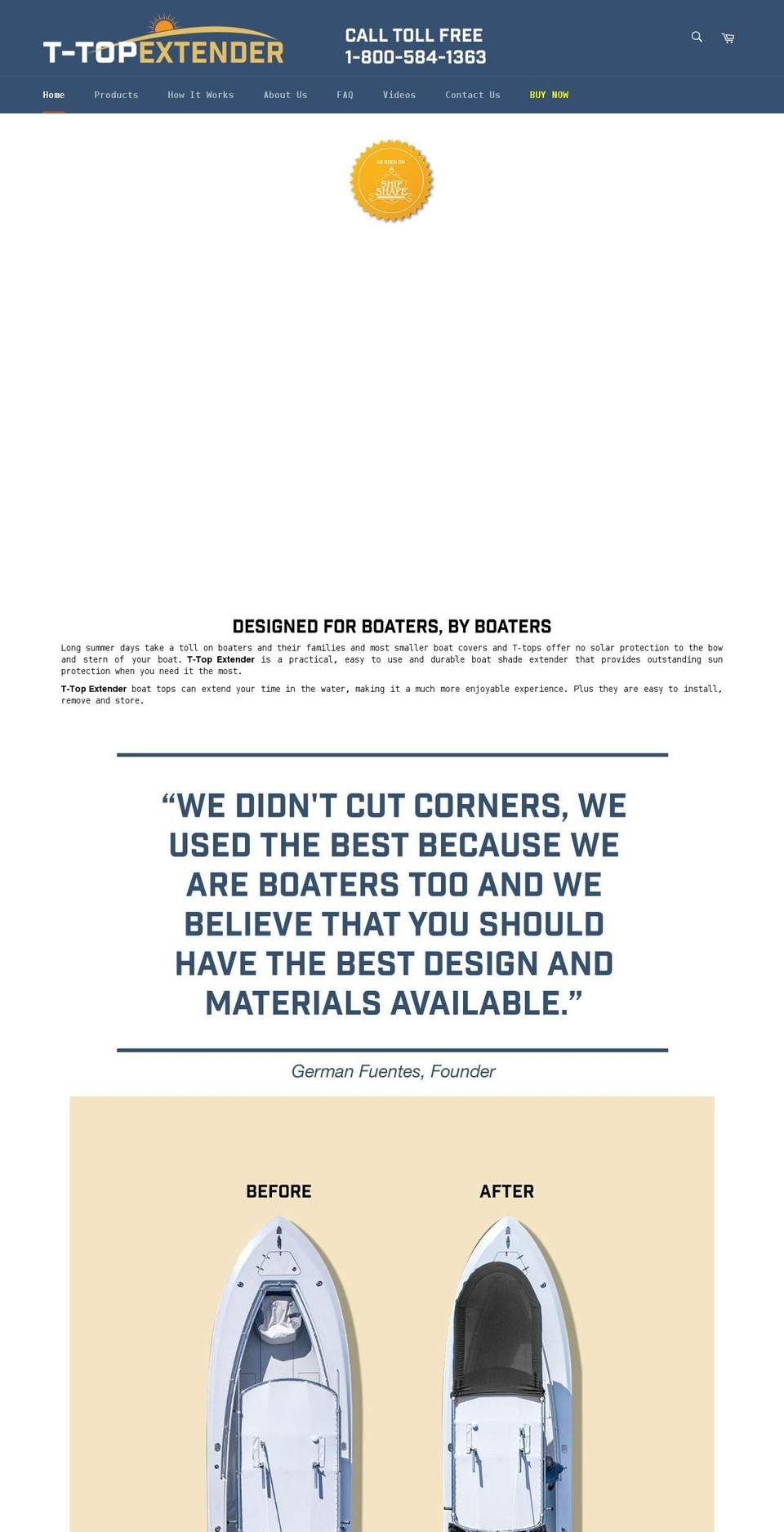 t-topextender.myshopify.com shopify website screenshot