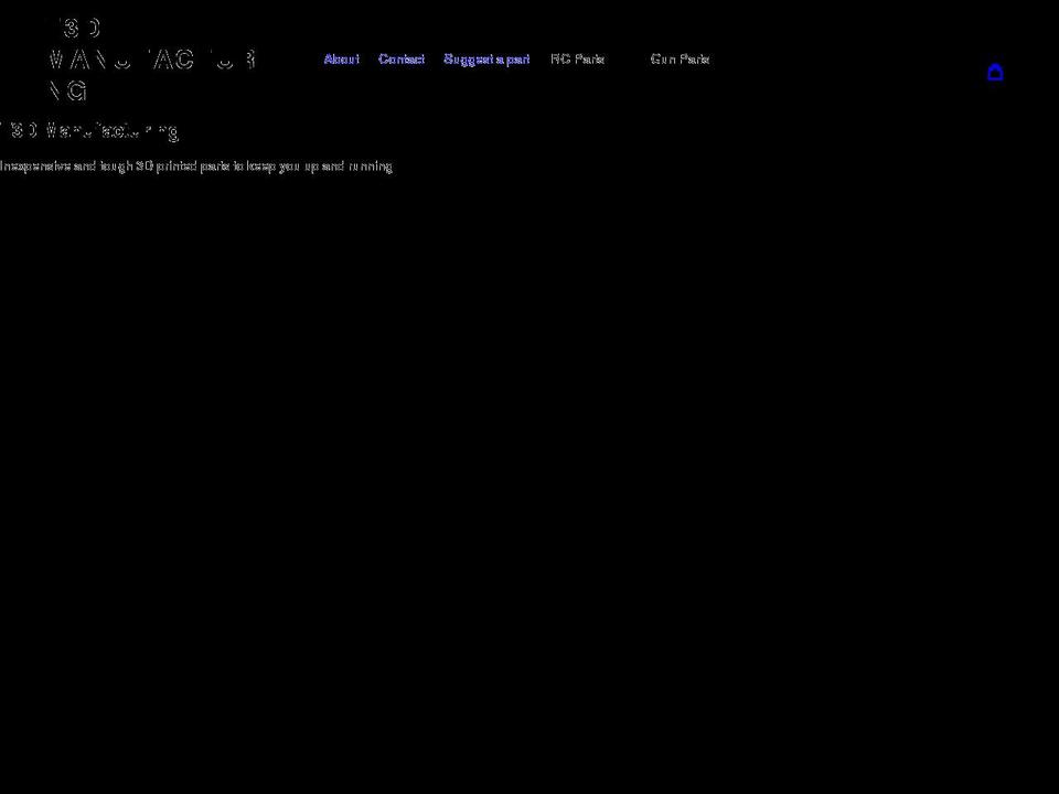 t3dparts.com shopify website screenshot