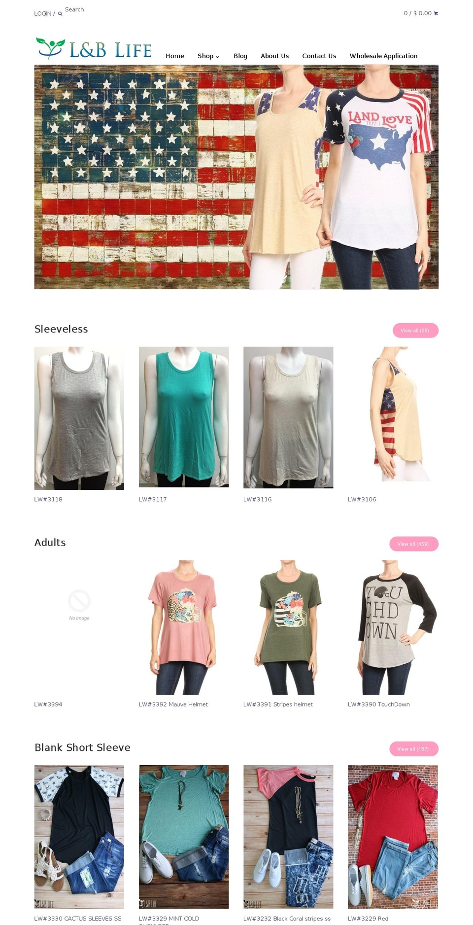 taasinc.com shopify website screenshot