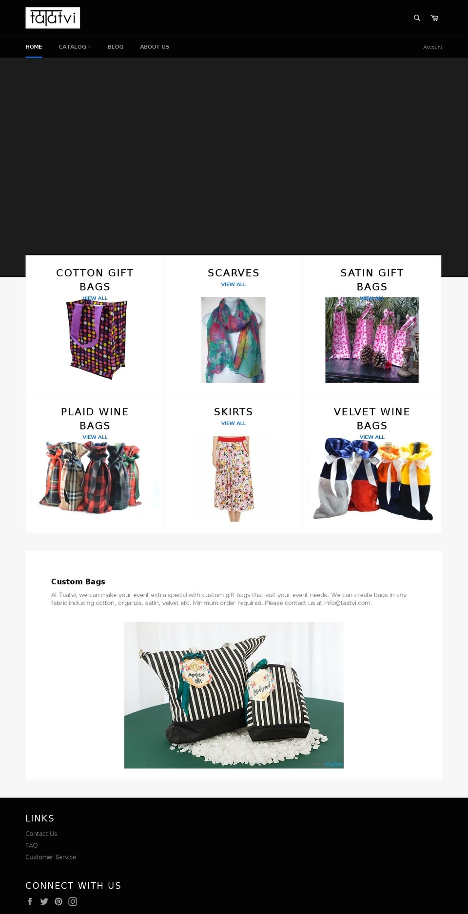 taatvi.com shopify website screenshot