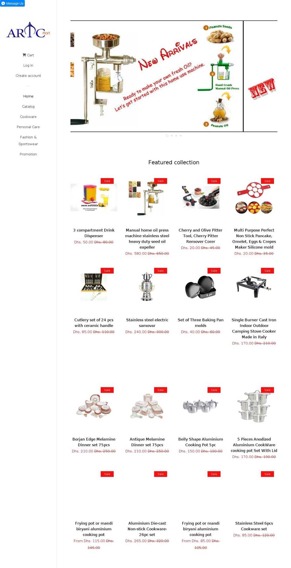 tabeico.com — Shopify storefront screenshot