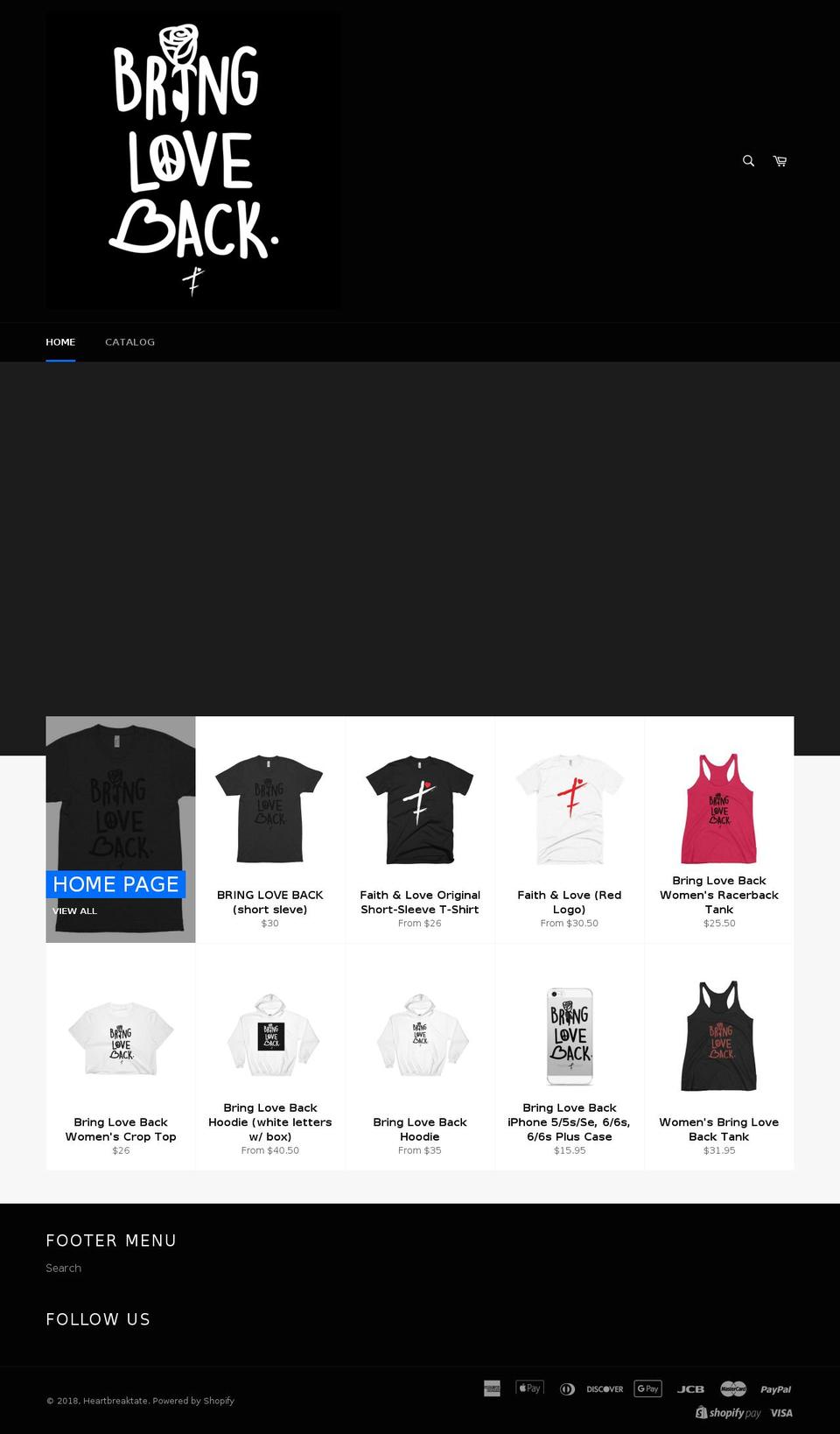 tabiustate.com — Shopify storefront screenshot