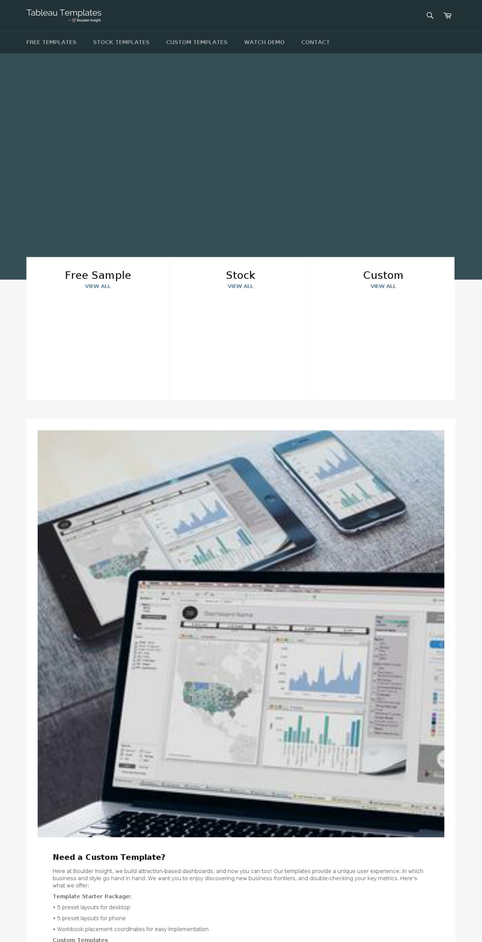 tableauninja.com — Shopify storefront screenshot