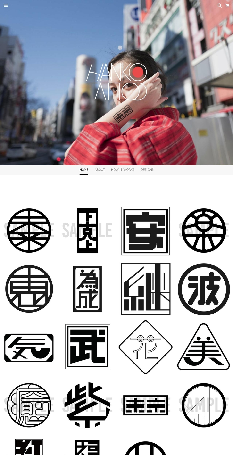 taboojapan.com — Shopify storefront screenshot