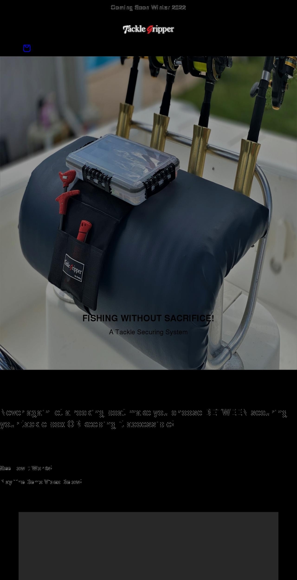 tacklegripper.com shopify website screenshot