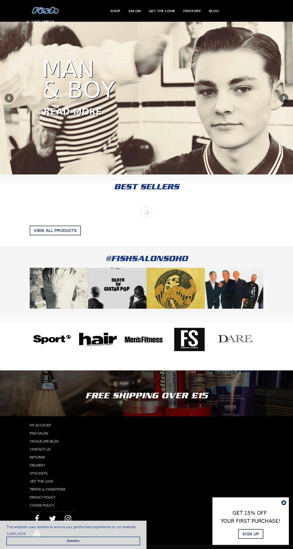 tacklelifewithstyle.com — Shopify storefront screenshot