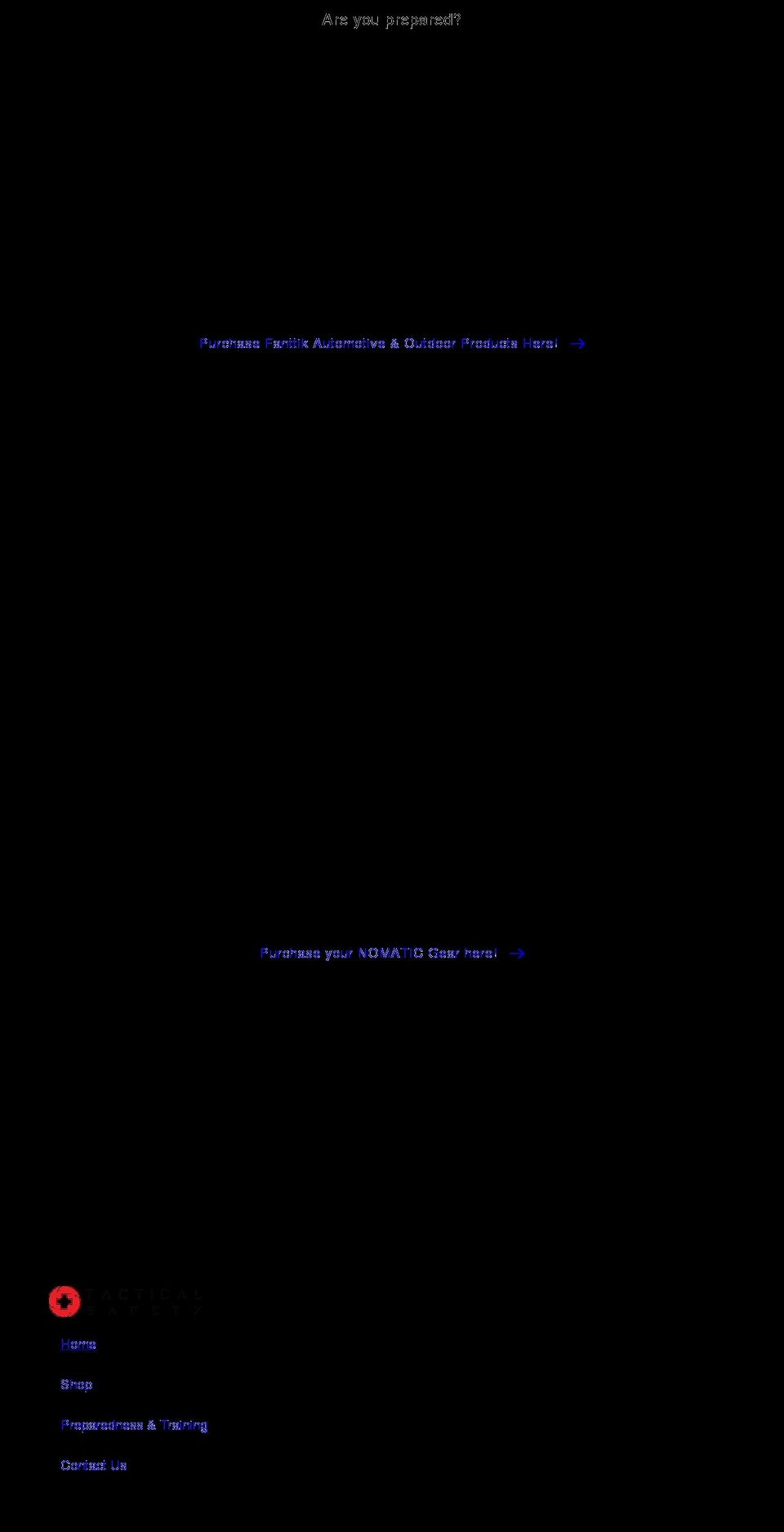 tacticalsafetyla.com shopify website screenshot