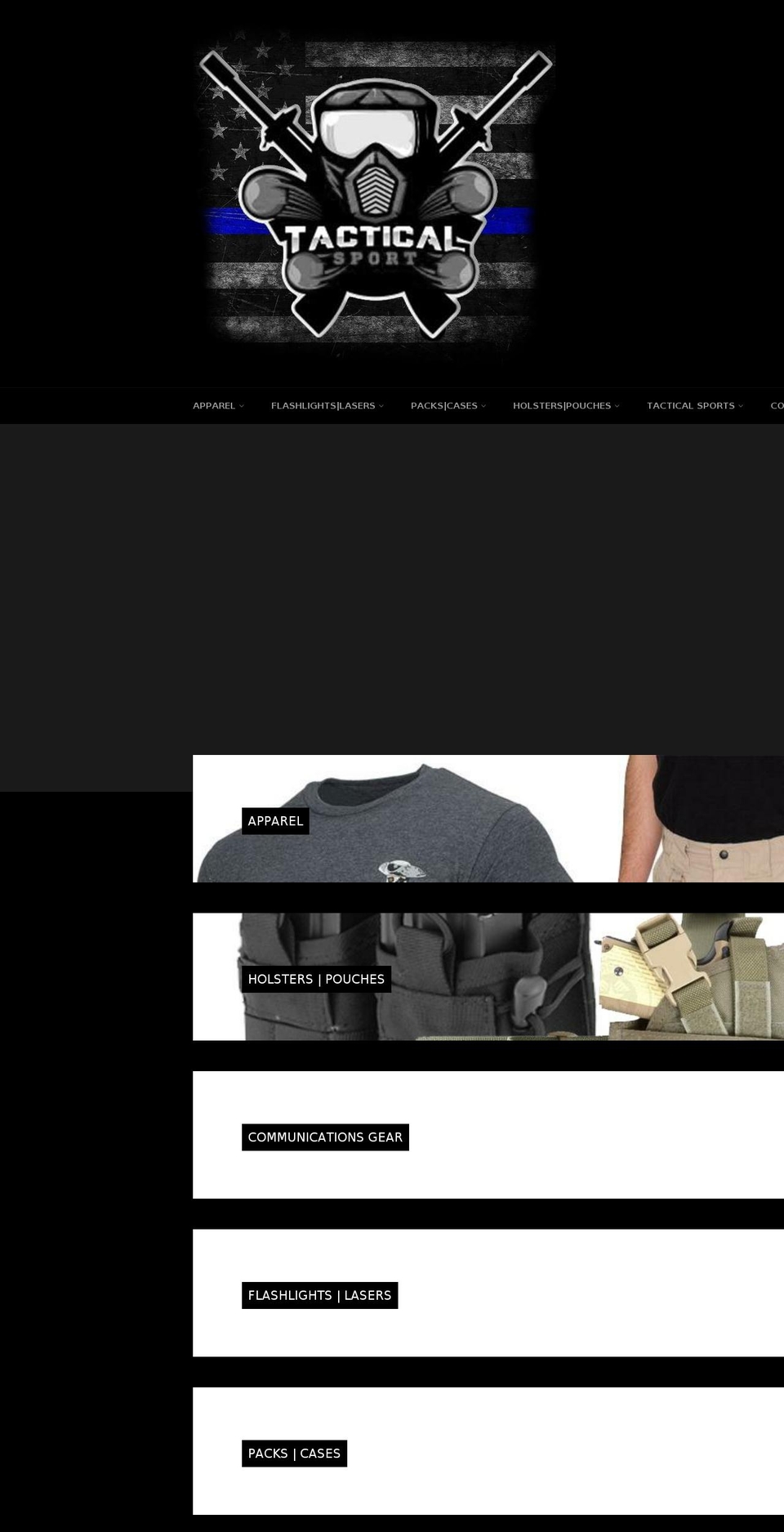 tacticalsport.store shopify website screenshot