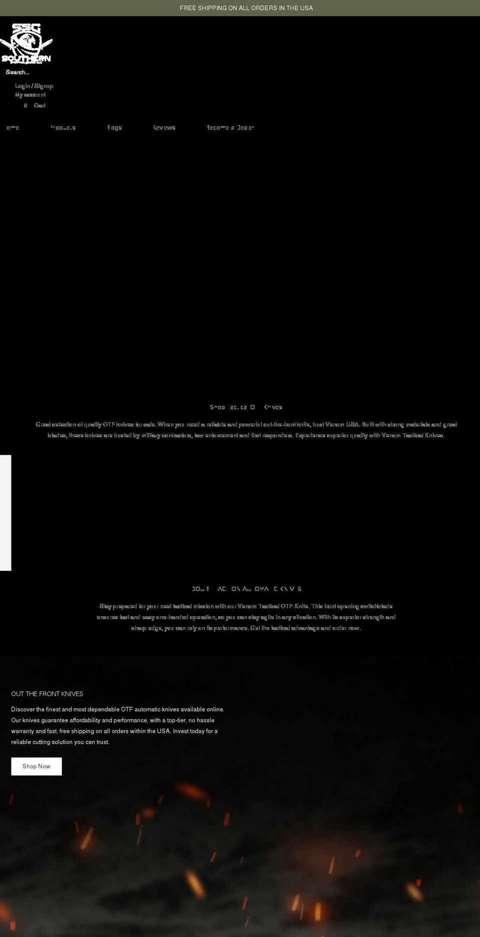 tacticalsportinggoods.com shopify website screenshot