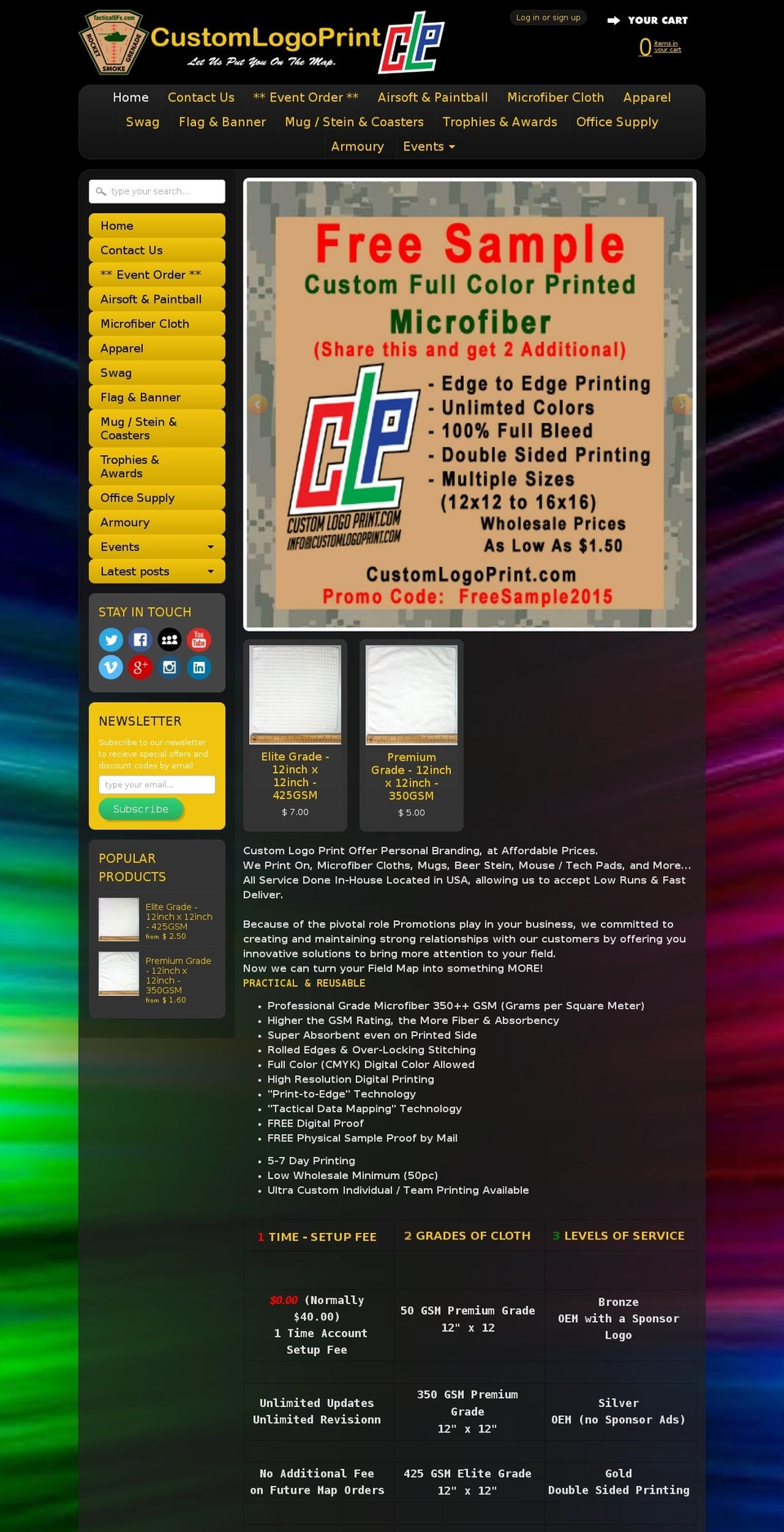 tacticalvirtue.com shopify website screenshot