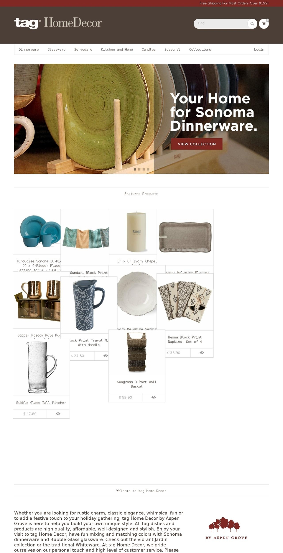 Altron Shopify theme site example tag2you.com