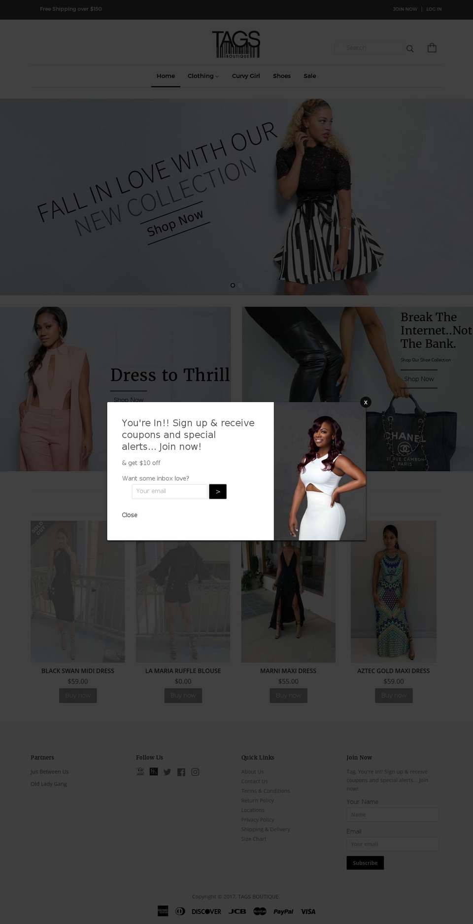 tagsaddict.com shopify website screenshot