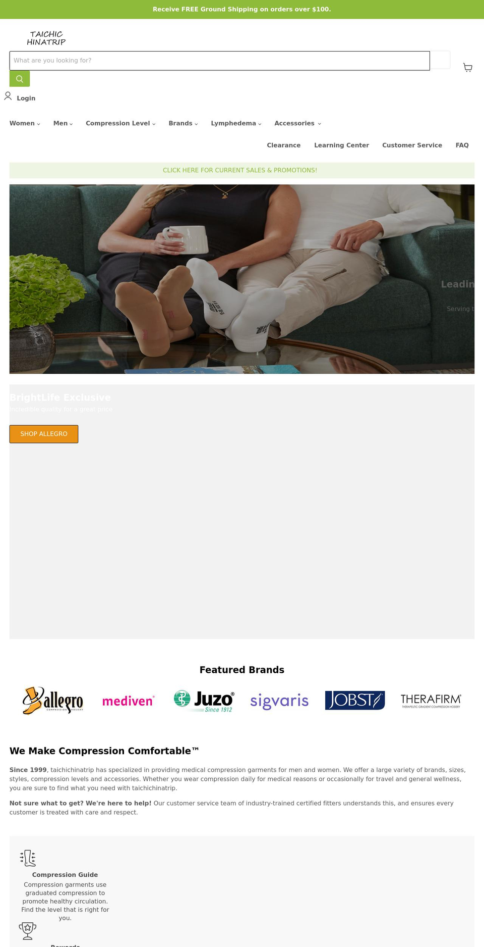 taichichinatrip.com shopify website screenshot