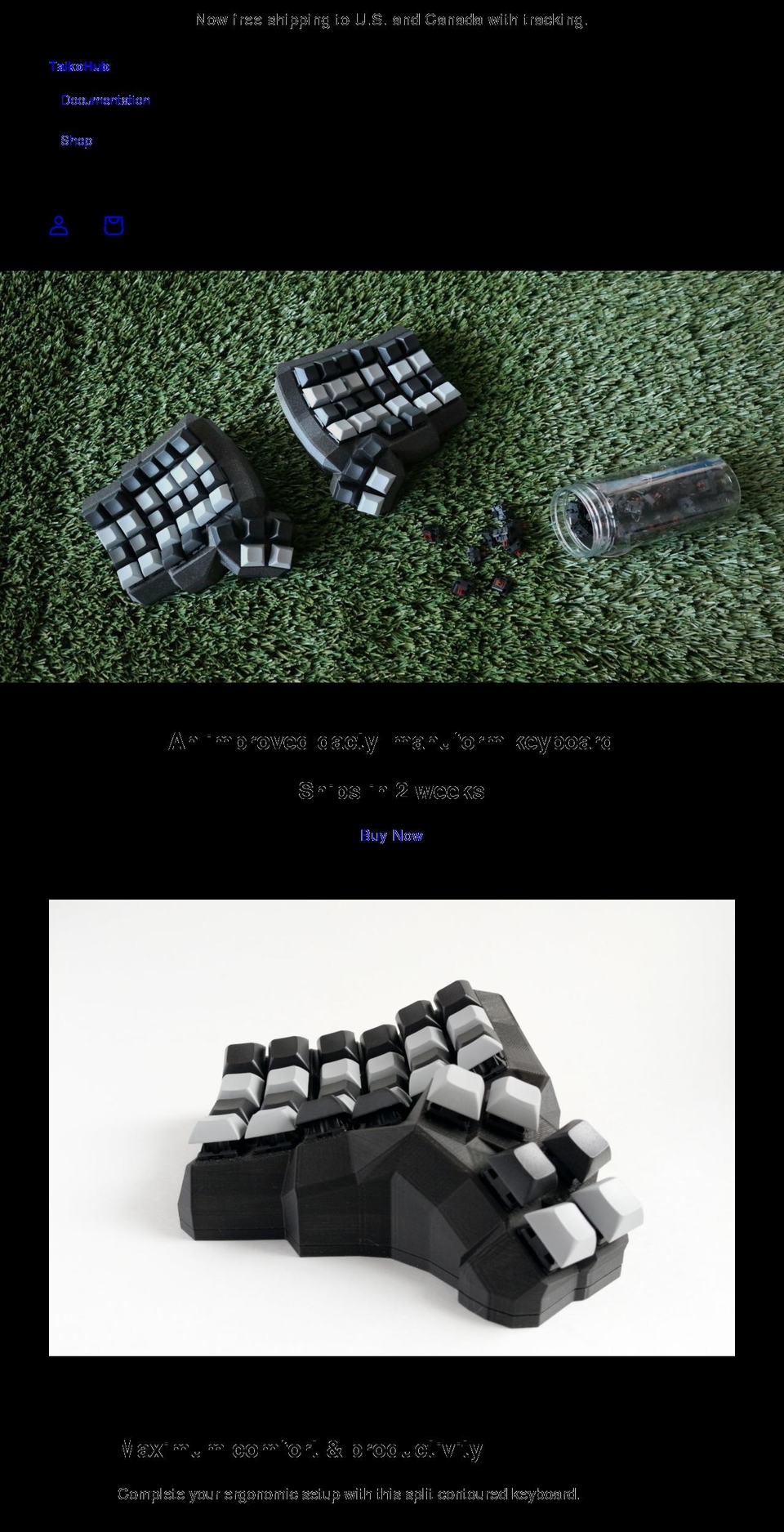 taikohub.com shopify website screenshot