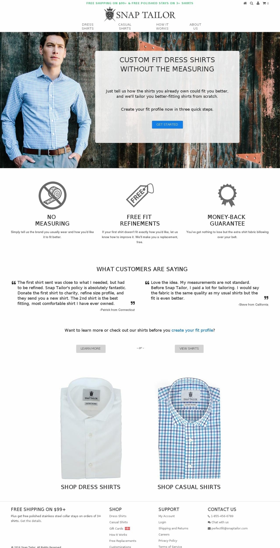 tailorhabit.com shopify website screenshot