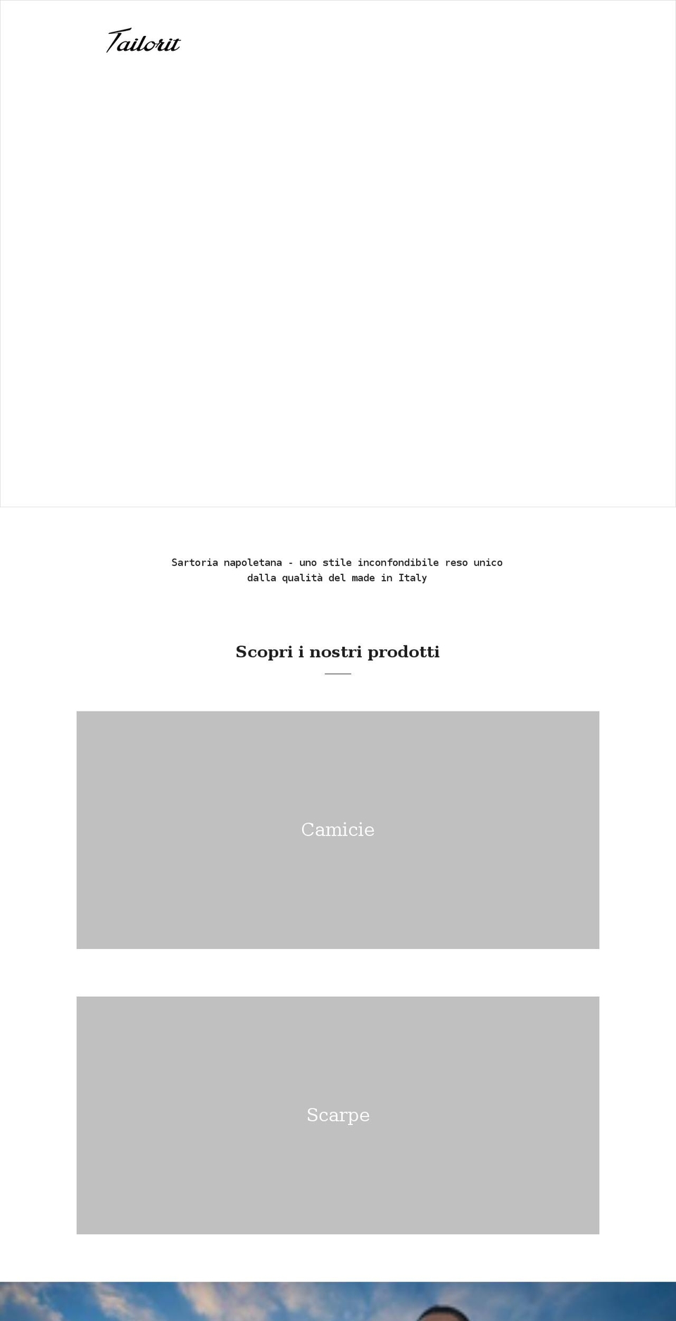 tailorit.it shopify website screenshot