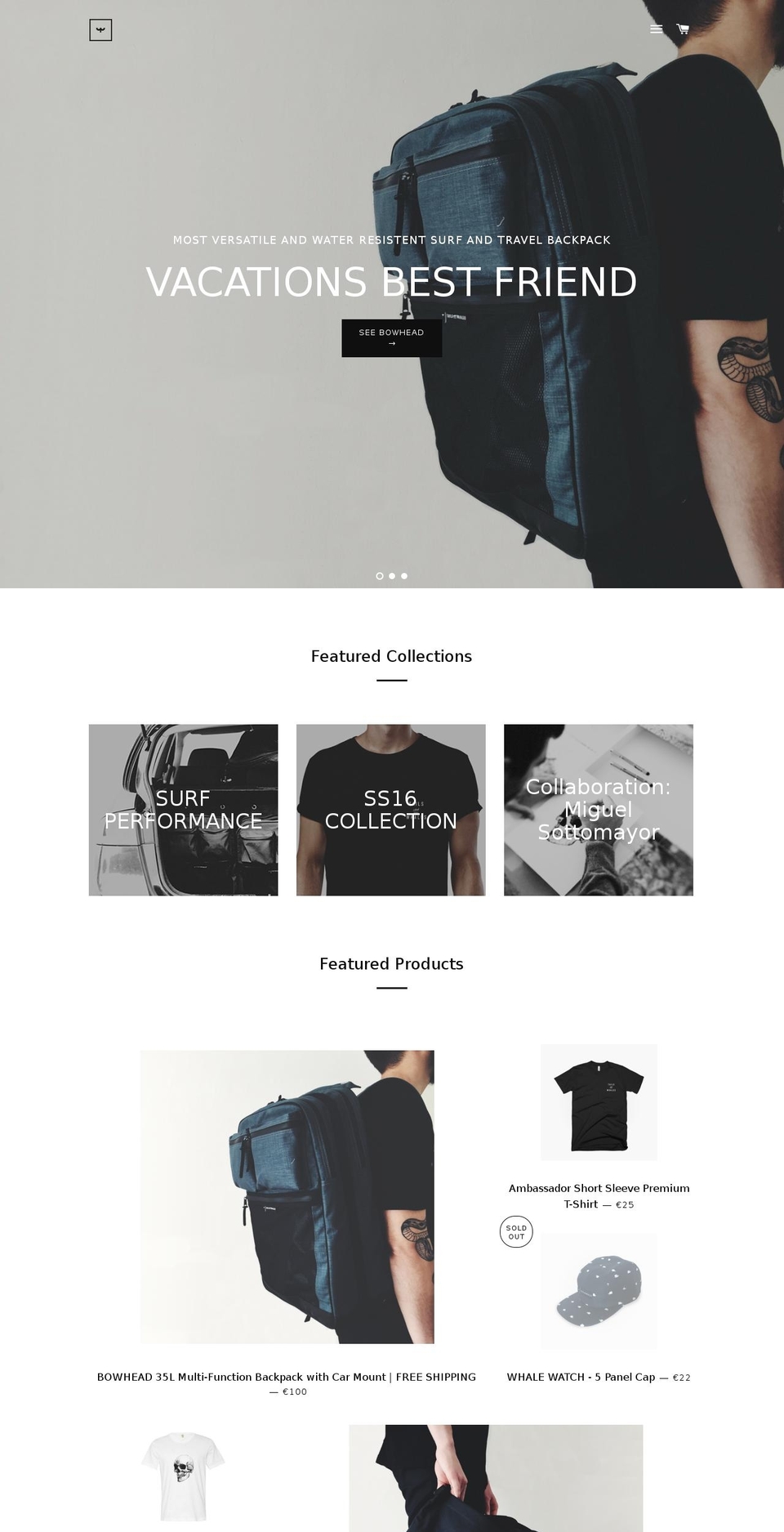 tailsandwhales.com shopify website screenshot