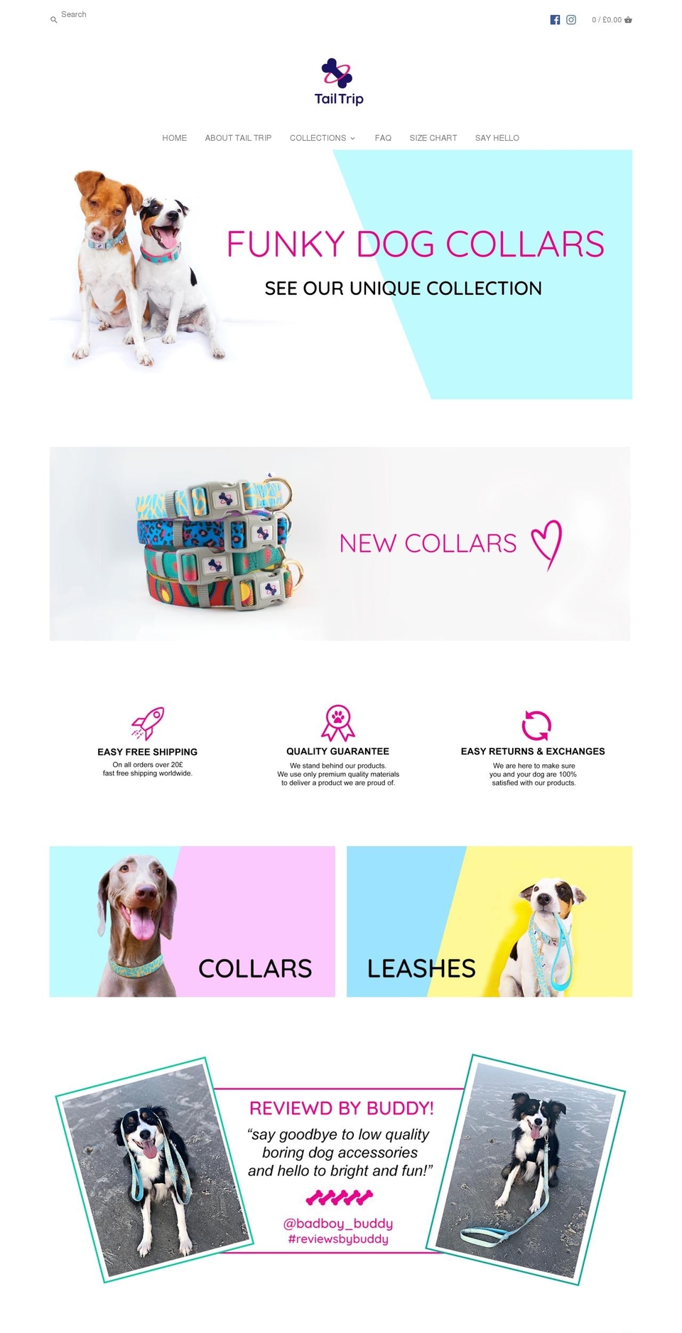 tailtrip.com — Shopify storefront screenshot