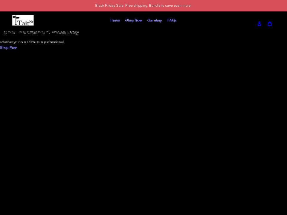 taitstreet.com shopify website screenshot