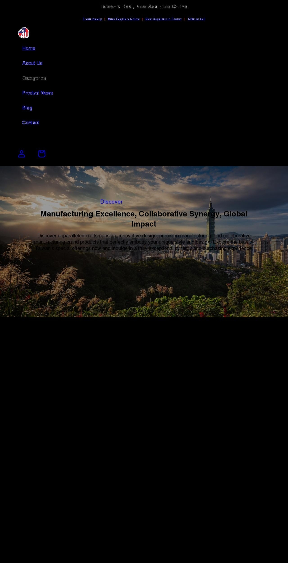 taiwan4u.com — Shopify storefront screenshot