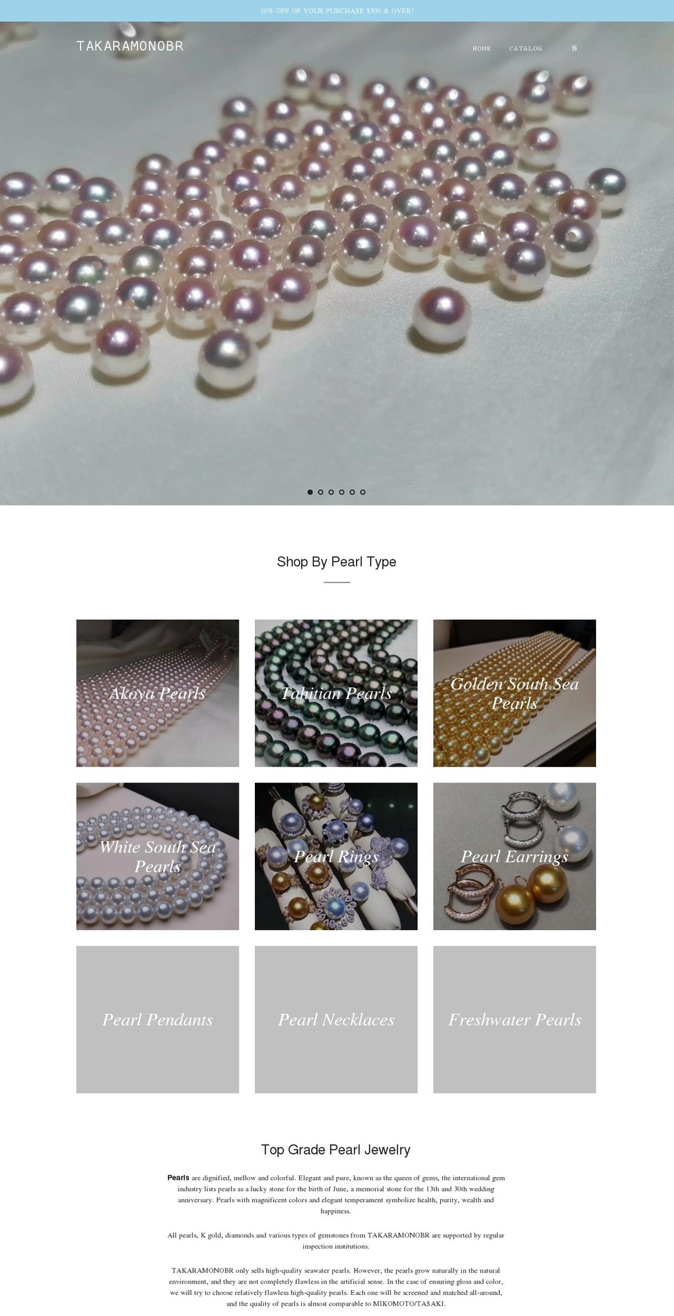 takaramonobr.com shopify website screenshot