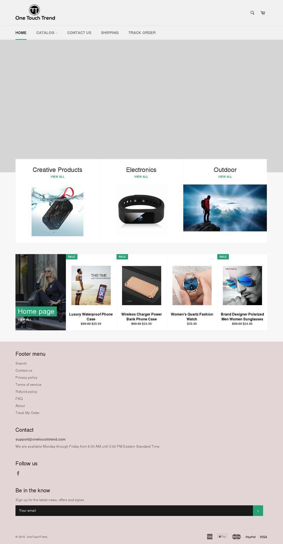 takeconnect.com — Shopify storefront screenshot