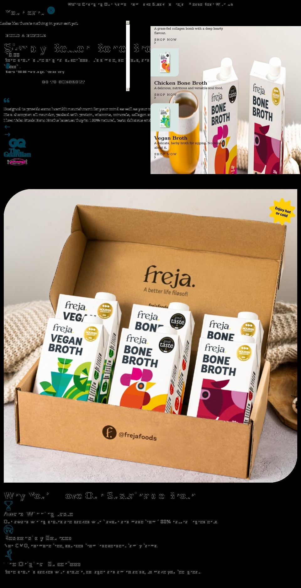 takestockfoods.com shopify website screenshot