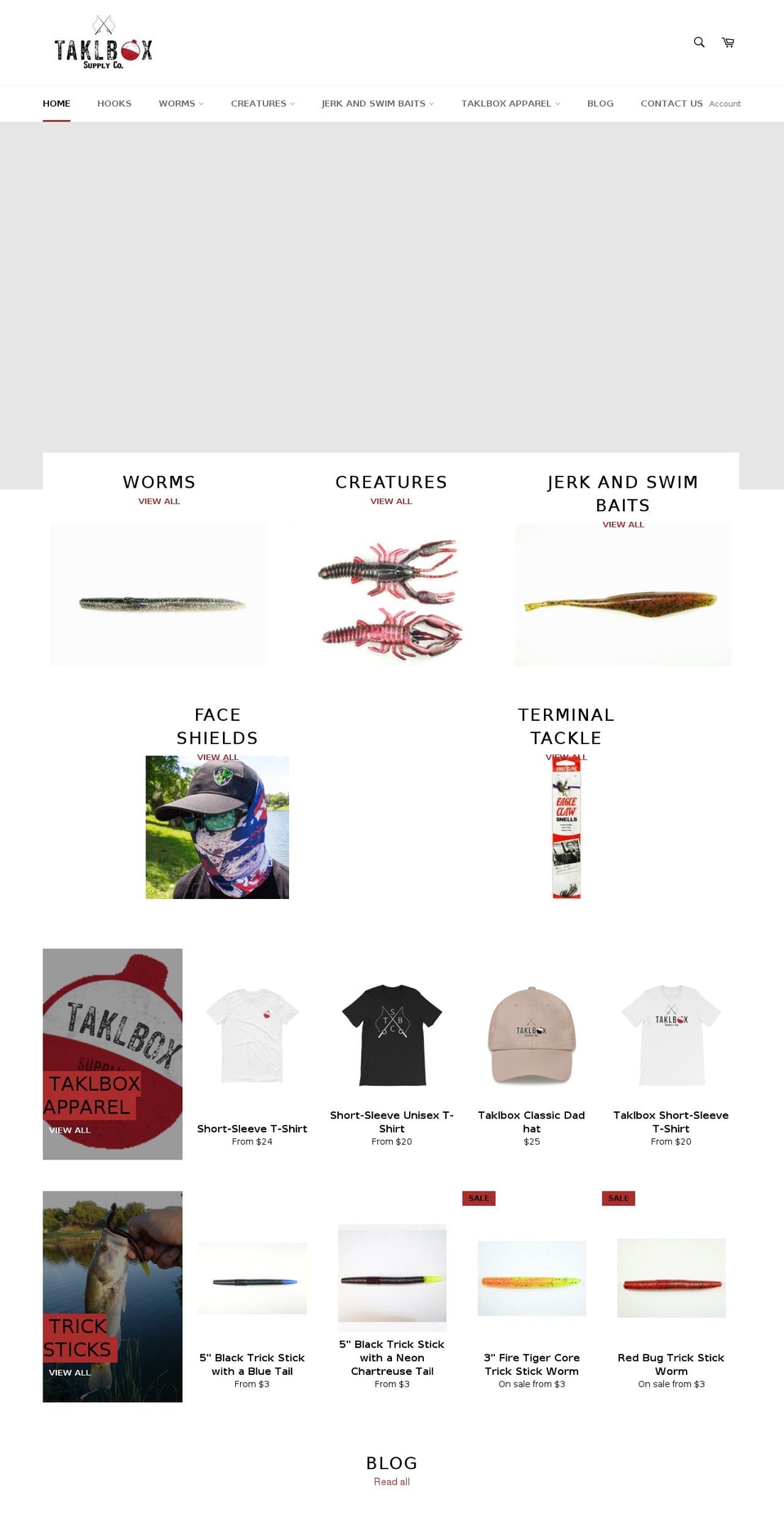 taklboxsupply.com — Shopify storefront screenshot