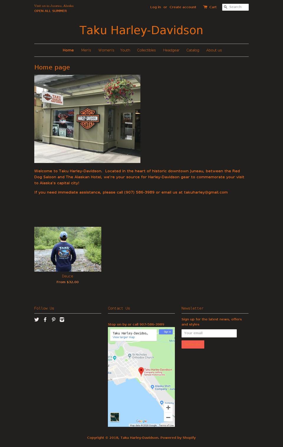 takuhd.com — Shopify storefront screenshot