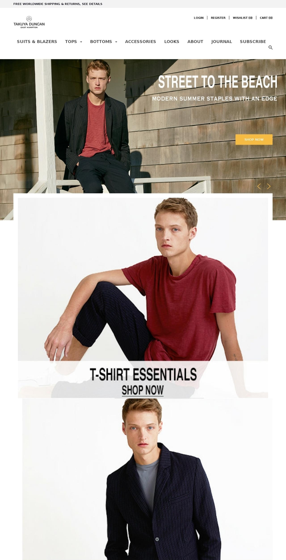 takuyaduncan.com shopify website screenshot