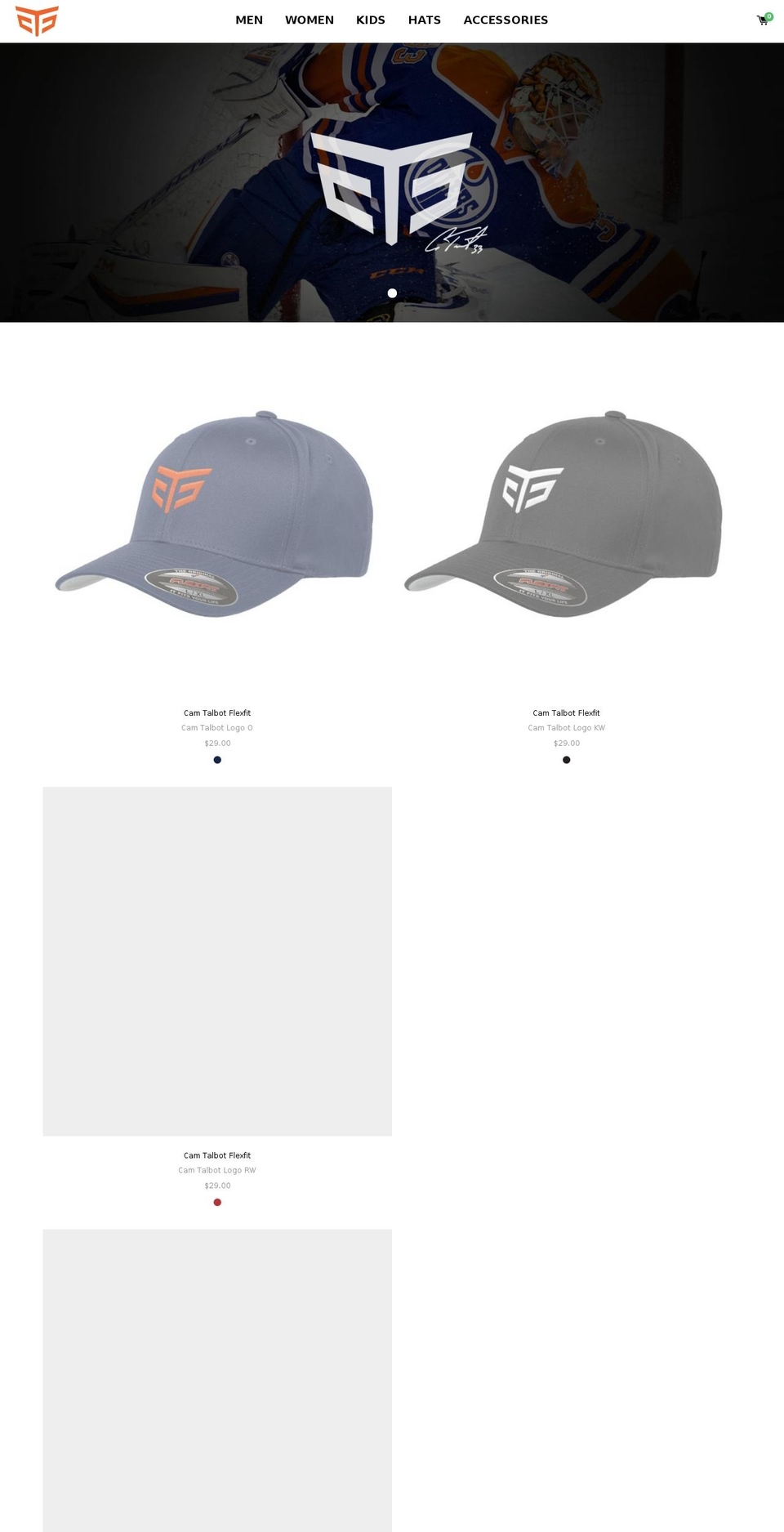 talbot33shop.com shopify website screenshot