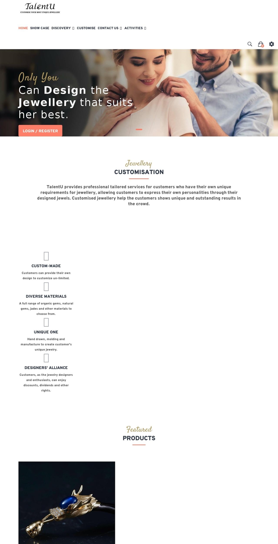 talentu.com.au shopify website screenshot